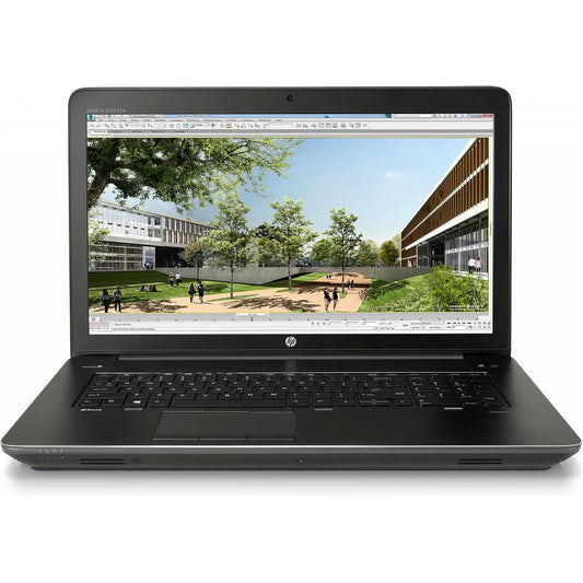 Refurbished HP Z Book 17 G3 Mobile WorkStation (Core i7- 6th Gen 6700HQ / 8GB /256 SSD / 17.3" Inches /Wi-Fi/ BT & Webcam,4Gb Nvidia Quadro M3000M)