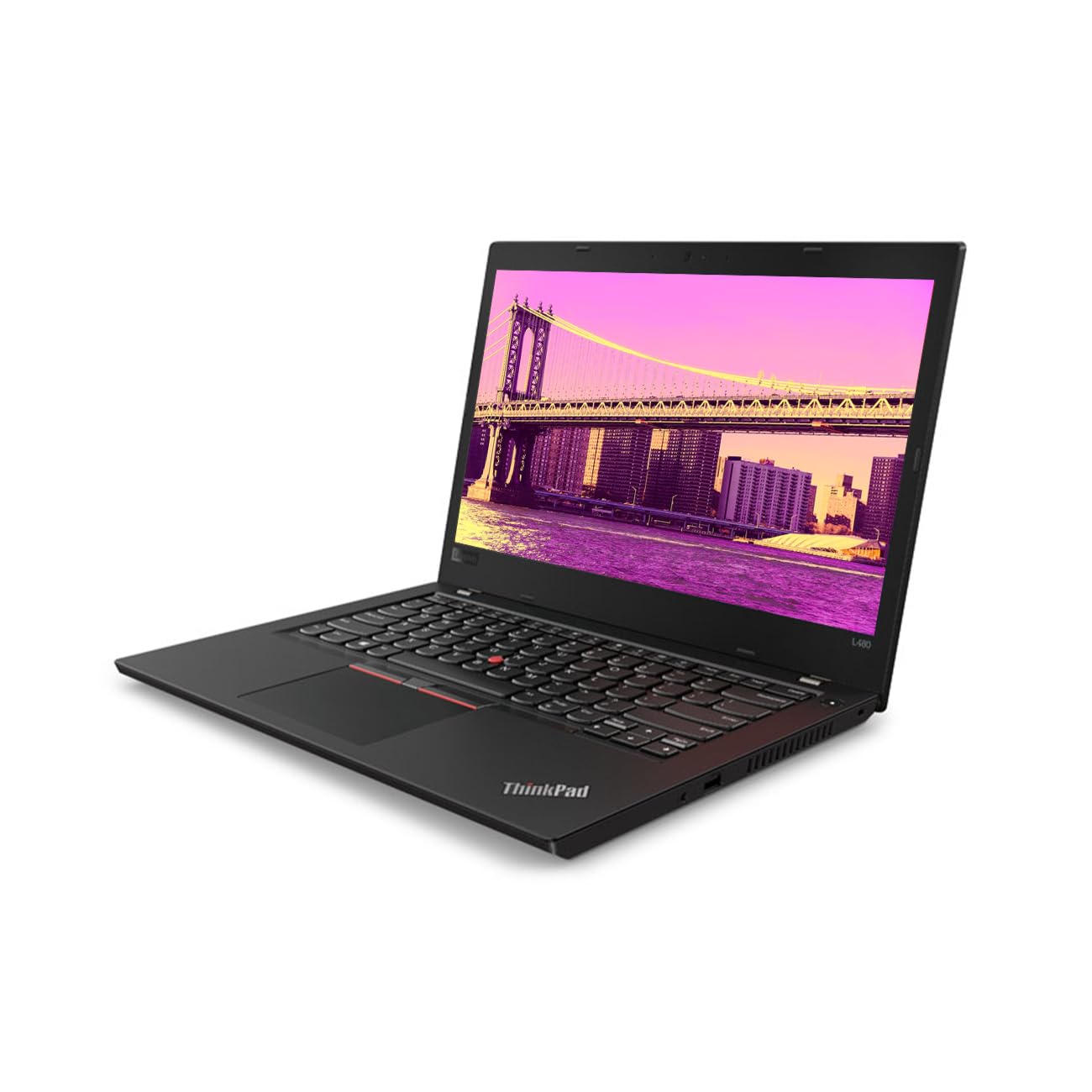 Refurbished Lenovo Thinkpad T480 (Core i7- 8th Gen 8650U / 8GB / 512GB SSD / 14" Inches/ BT & Webcam) [ NON-TOUCH ]