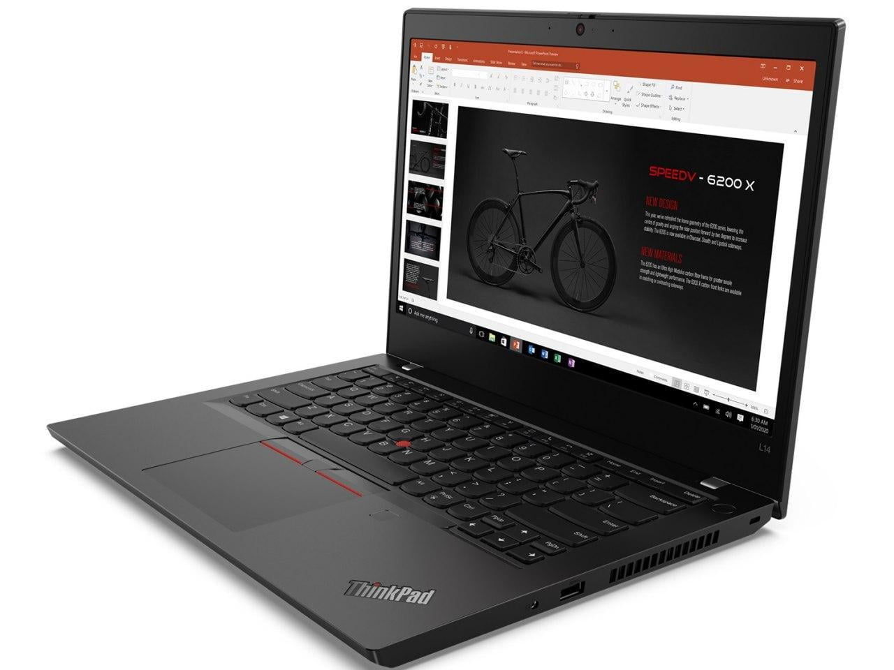 Refurbished Lenovo ThinkPad  L14 (Core i3- 11th Gen 1135G4 / 4 GB / 256GB / 14" Inches/ BT& Wi-Fi, No Webcam)