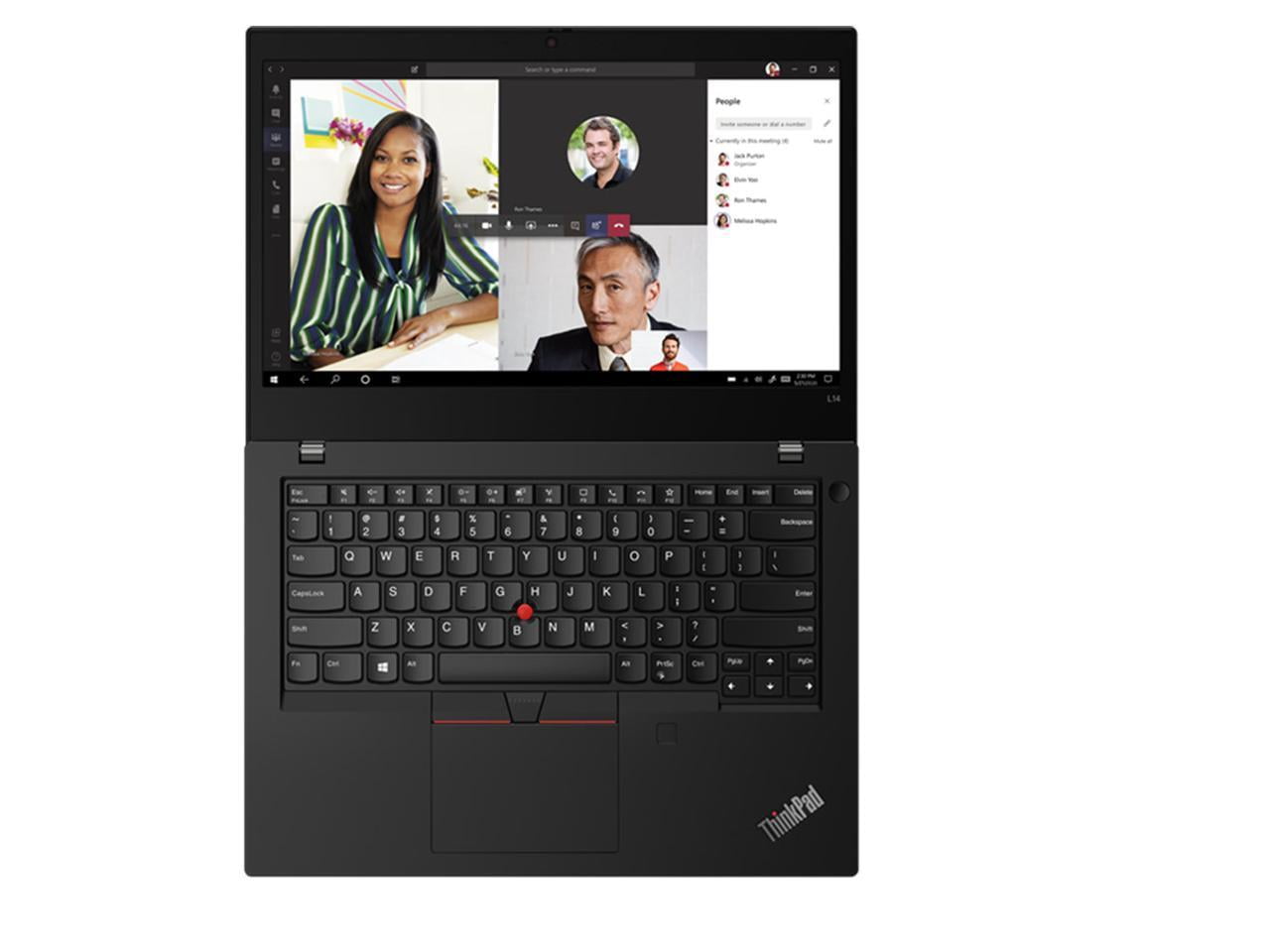 Refurbished Lenovo ThinkPad  L14 (Core i3- 11th Gen 1135G4 / 4 GB / 256GB / 14" Inches/ BT& Wi-Fi, No Webcam)