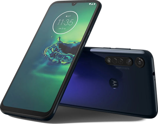 Moto G8 plus (Cosmic Blue) - 4GB Ram-  64GB INTERNAL STORAGE / 6.3" FHD Display Wifi + Cellular Front 25MP/Rear 48MP