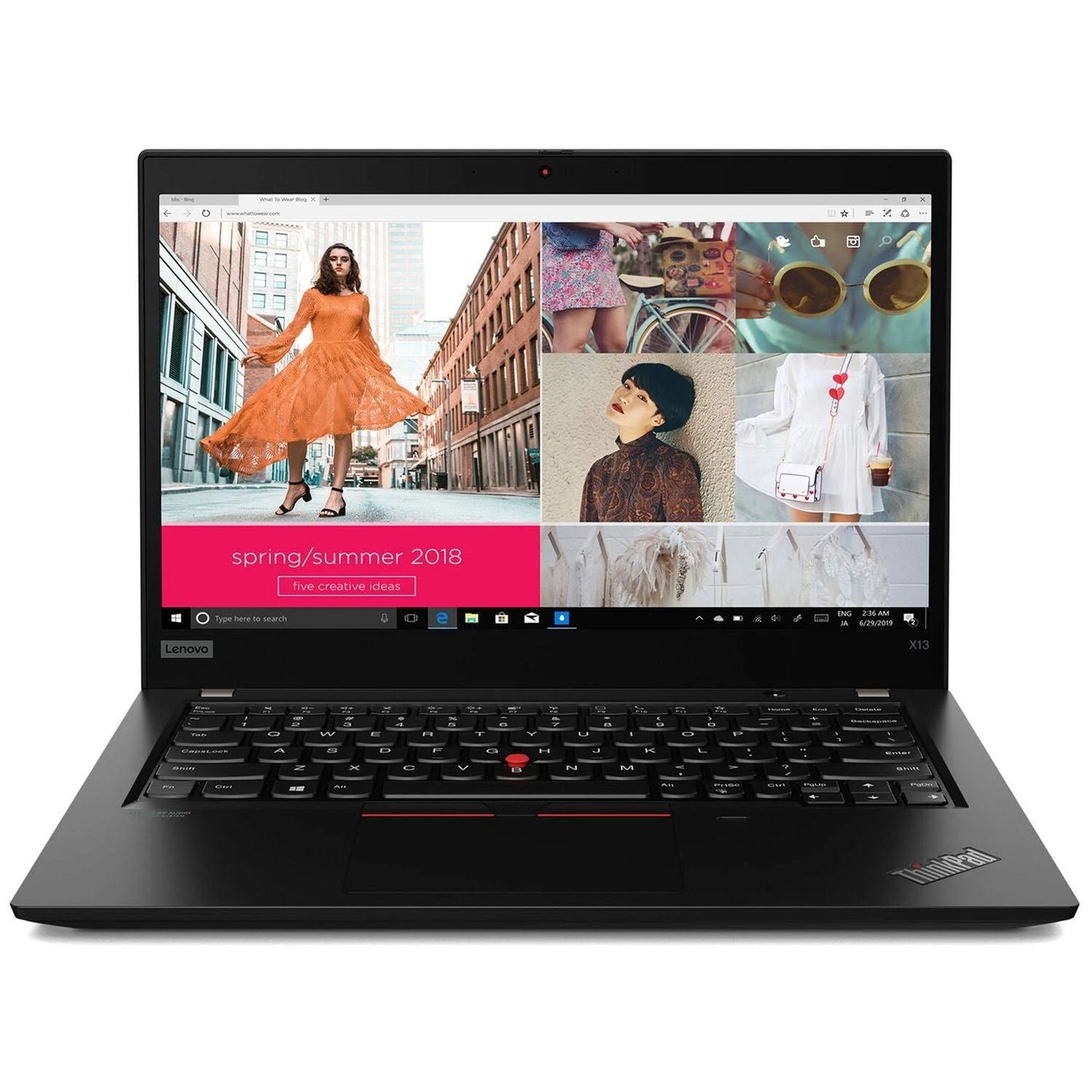 Refurbished Lenovo ThinkPad X13 Gen2 (AMD Ryzen 5 Pro 5650U / 16GB / 256GB / 14" Inches Non-Touch/ BT& Wi-Fi, Webcam)