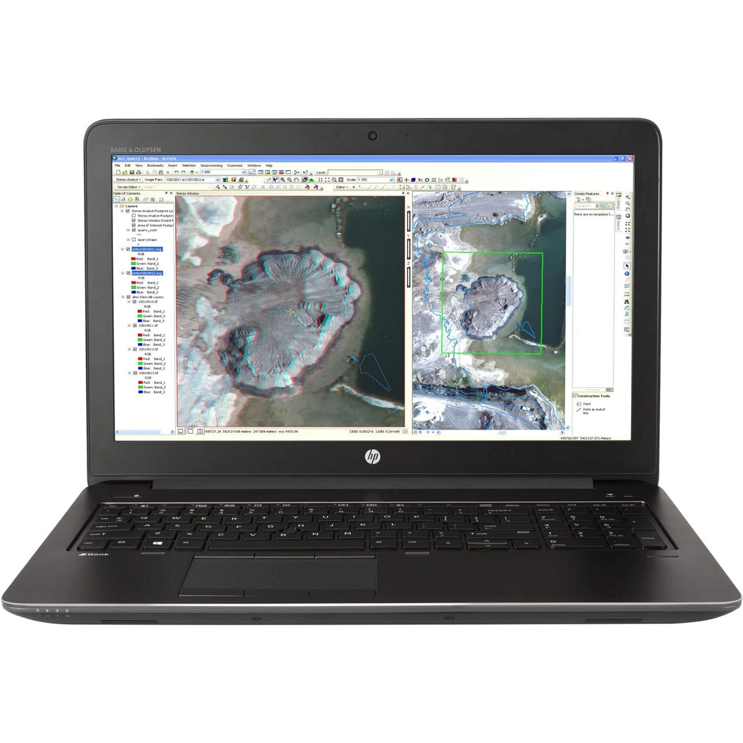 Refurbished HP Z Book 15 G2 Laptop (Core i7- 4th Gen 4810MQ / 8GB /256 SSD / 15.6" Inches /Wi-Fi/ BT & Webcam)